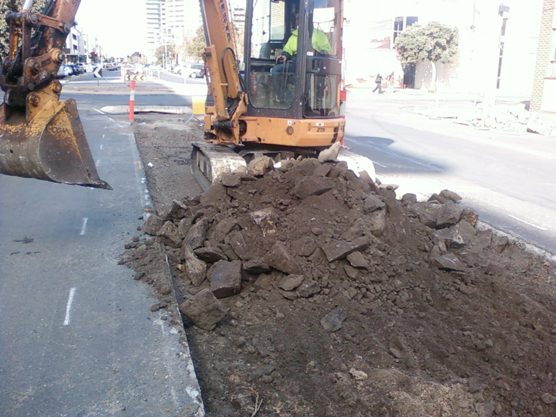 Road Works In Melbourne
